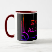 e.a.m.l. COFFEE MUG <<sunset>> studio miiri Mok (Links)