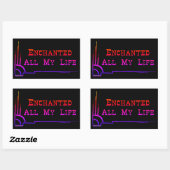 e.a.m.l. RECHTHOEKIGE STICKERS! Sticker (Vel)