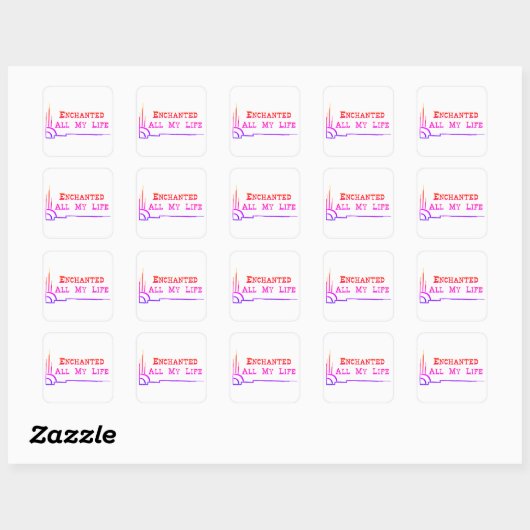 e.a.m.l SQUARE STICKERS <<sunrise>> (Feuille)