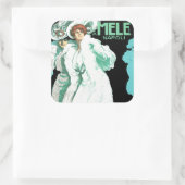 E.A. Melle en Co. ~ Napoli Vierkante Sticker (Tas)