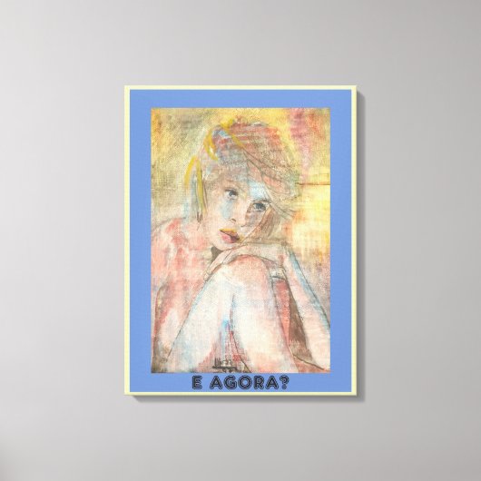 E AGORA? CANVAS AFDRUK (Voorkant)