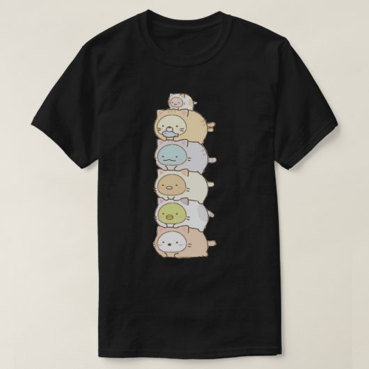 E:\AnhgocUpZZ\sumikko gurashi-tekens gestapeld. T-shirt (Design voorkant)