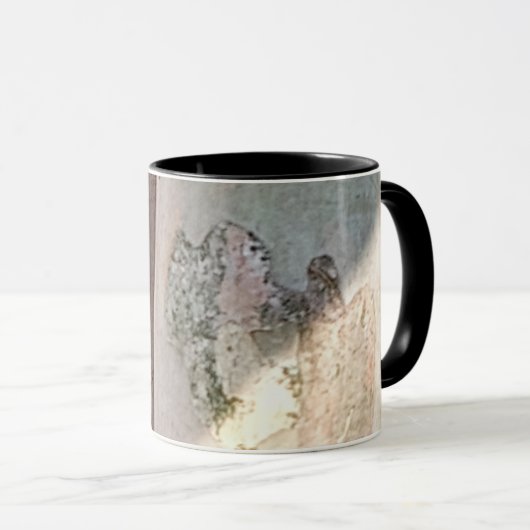 "E" ArborCrosse Initial Mug (Devant droit)