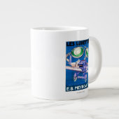 E.B. Meyrowitz Flying Goggles Advertisement Jumbo Mok (Voorkant rechts)