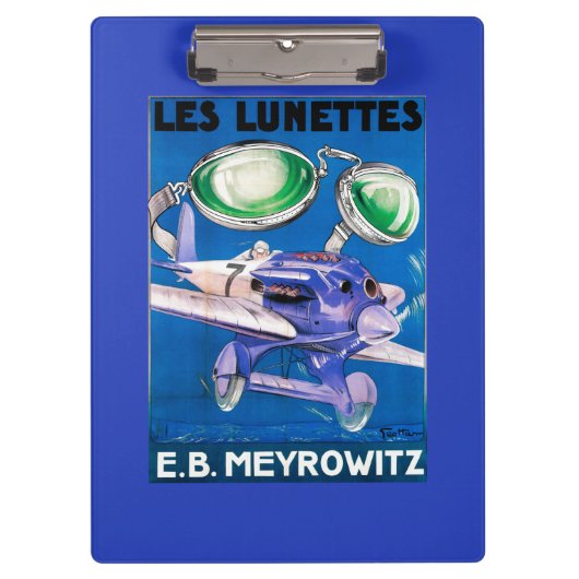 E.B. Meyrowitz Flying Goggles Advertisement Klembord (Voorkant)