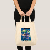 E.B. Meyrowitz Flying Goggles Advertisement Tote Bag (Voorkant (product))