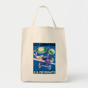 E.B. Meyrowitz Flying Goggles Advertisement Tote Bag