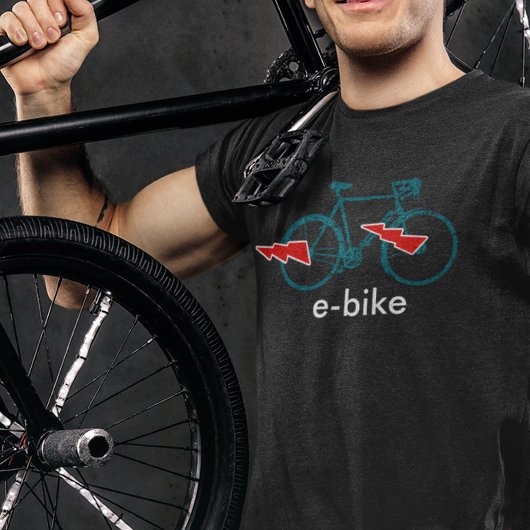 e-bike Elektrische fiets T-shirt