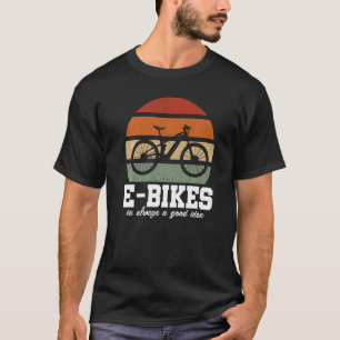 E-Bike is altijd een goed idee voor mountainbike E T-shirt