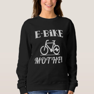 E Bike Moeder Biker Fietsen Elektrische Fiets Moed Trui