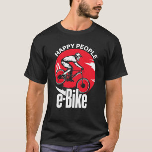 E Biker E Bike Gezegde I Love E Biking T-shirt