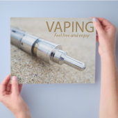 E-cig en dampen flyer (Hand)