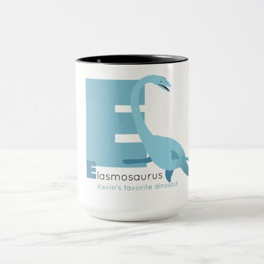 E comme Elasmosaurus Mug (Centre)