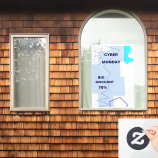 E-commerce Cyber Monday Deal Raamsticker