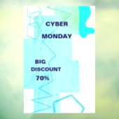 E-commerce Cyber Monday Deal Raamsticker (Vel 3)