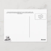 E contre B - La date se passait bien Carte postale (Dos)