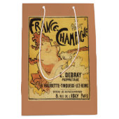 E. Debray Champagne Advertisement Poster Medium Cadeauzakje (Voorkant)