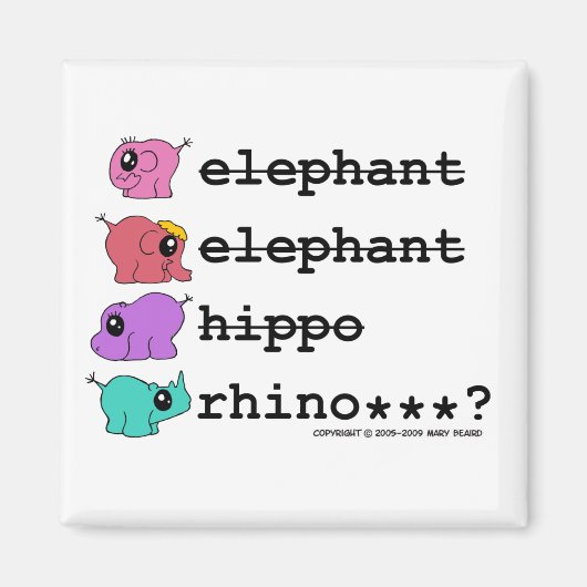 E.E.H.R...? logo magneet (Voorkant)