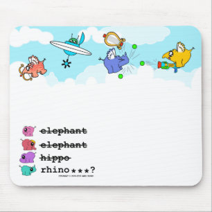 e.e.h.r… ? Tapis de souris de "petits anges"