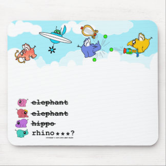 e.e.h.r… ? Tapis de souris de "petits anges"