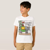 E est pour Egg Tarts T-shirt enfant (Devant entier)