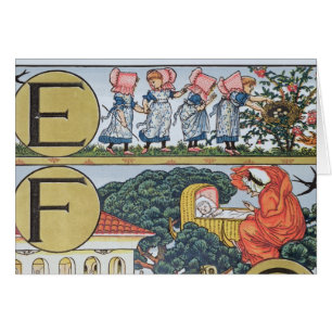 E-F, d'un alphabet basé sur des comptines