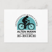 E-fiets Briefkaart (Voorkant)