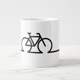 E fiets oplaadpunt lader symbool. Acculader Extra Grote Beker