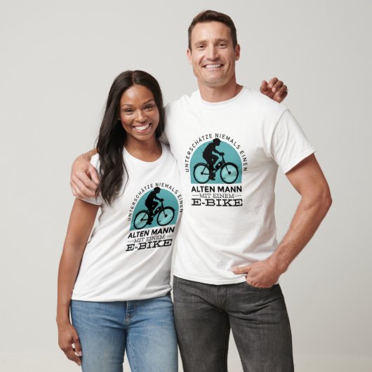 E-fiets T-shirt (Unisex)