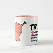 e.h.r...? Rechtshandige Mok van Trinity (Center)