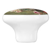  E. Hariel Roos leeft nog steeds Keramische Knop (Zijkant)