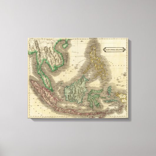E India Canvas Afdruk (Voorkant)