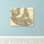 E India Canvas Afdruk (Insitu (Houten vloer))