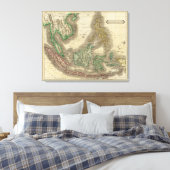 E India Canvas Afdruk (Insitu (Slaapkamer))