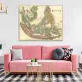 E India Canvas Afdruk (Insitu (Woonkamer))