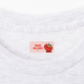 E is voor Elmo | Jouw namen toevoegen Labels (Aangebracht)