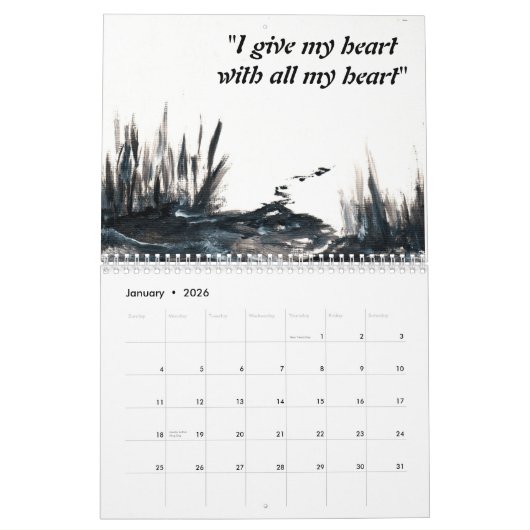 E.J. Gold Mantra Calendrier 2024 (Jan 2026)