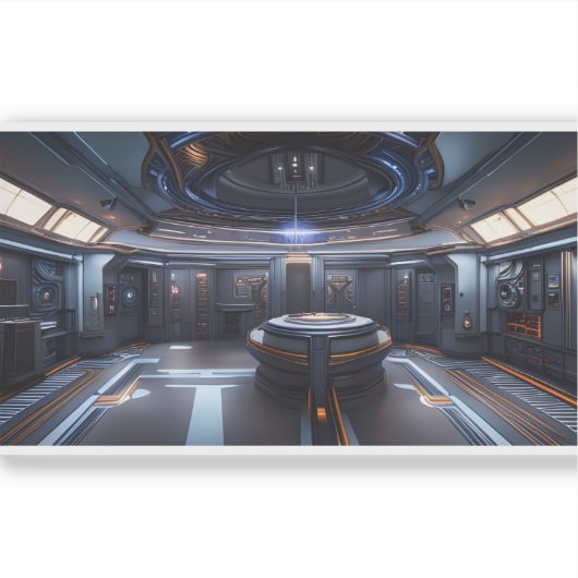 E.J. Gold Moeder Schip 9 Vinyl Sticker (Voorkant)