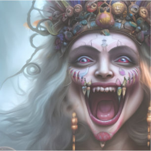 E.J. Gold Mystieke Danser Vinyl Sticker