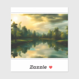 E.J. Gold rustieke schoonheid onthuld verwijderbaa Sticker