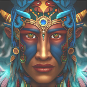 E.J. Gouden Magische Danser Vinyl Sticker