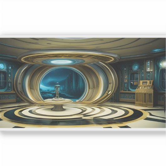 E.J. Gouden Moeder Schip 2 Vinyl Sticker (Voorkant)