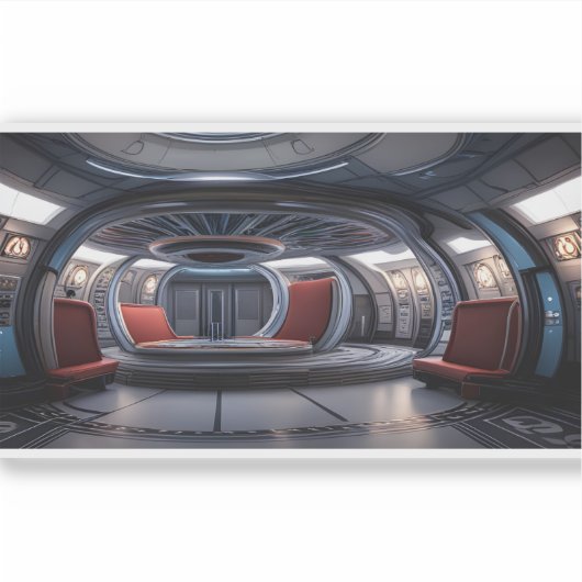 E.J. Gouden Moeder Schip 4 Vinyl Sticker (Voorkant)