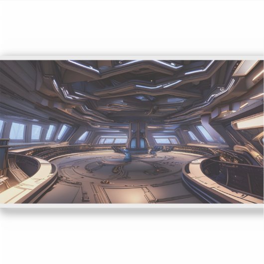 E.J. Gouden Moederschip 14 Vinyl Sticker (Voorkant)