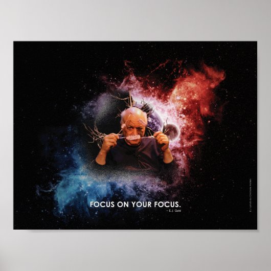 E.J Poster werkherinnering reeks - 9 (Voorkant)