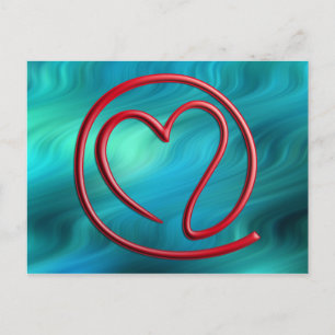 e m ee en G Blauwgolven Briefkaart