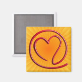 e m ee en G | gele radiaal Magneet (Voorkant / Achterkant)