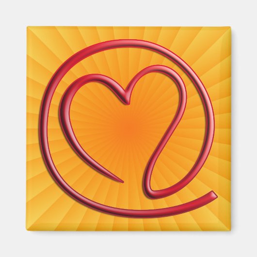 e m ee en G | gele radiaal Magneet (Voorkant)