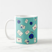 E-mail Rond de Wereld Koffiemok (Links)