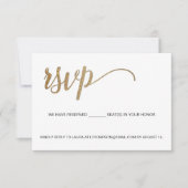 E-mail RSVP Aangepaste QR-code gereserveerde plaat (Voorkant)